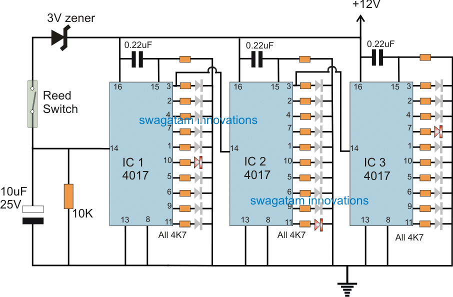 Transformer Winding Counter Circuit