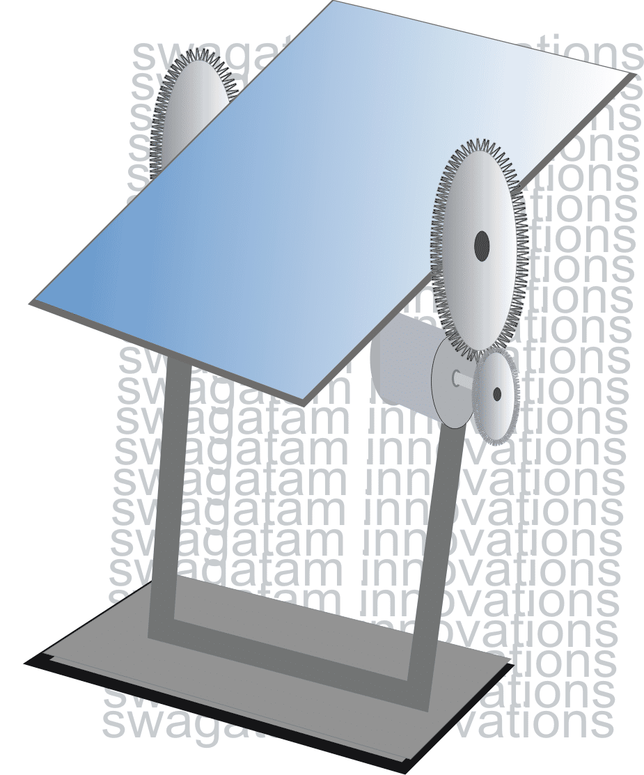 Il più semplice sistema di inseguitore solare ad asse singolo
