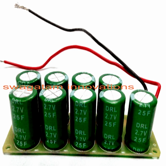 Circuit de chargeur à manivelle à super condensateur